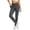 Dark Gray, variant on Women's High Waisted Joggers Pants with Pockets & Drawstring - Tummy Control Workout Yoga Leggings Plus Size Running Gym Hiking Pants