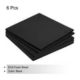 thumbnail image 3 of EVA Foam Sheets Black 9.8 Inch x 9.8 Inch 7mm Thick Crafts Foam Sheets Pack of 6, 3 of 6