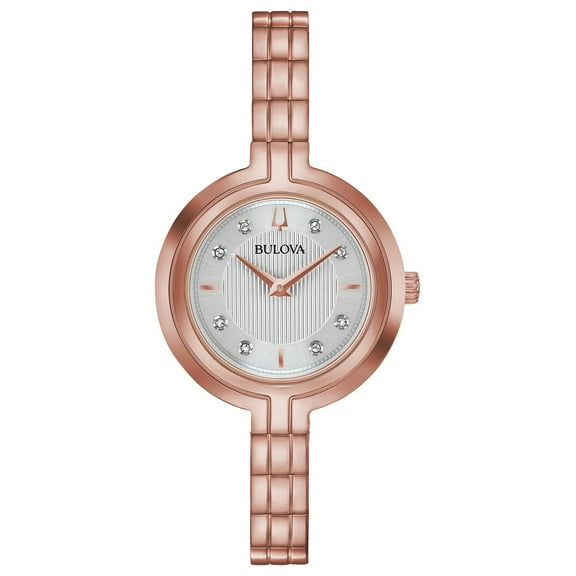 Bulova Rhapsody Quartz Diamond Ladies Watch