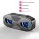 thumbnail image 2 of M4 Altavoz inalámbrico Bluetooth Subwoofer Escritorio LED Reloj Búho Radio Sonido pequeño, 2 of 2
