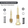 thumbnail image 2 of Metal Motorcycle Carburetor Air Adjusting Screw Idle Mixture Fuel Ratio Screw For Harley CV40 Keihin CVK34 CVK36 CVK40, 2 of 5