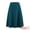 Lake Blue, variant on DARING DIVA Women's Flare A Line High Waist Casual Midi Skirts S Royal Blue