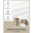 thumbnail image 3 of Dining Room Chair Seat Covers, Abstract Brown Geometric Oil Painting Removable Stretch Chair Seat Cushion Slipcovers Protector for Holiday Party Festival Decoration, Set of 6, 3 of 6