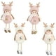 thumbnail image 1 of 4 colgantes de ángel de peluche de Navidad, ver notas. Xemadio WLJ-2229, 1 of 5