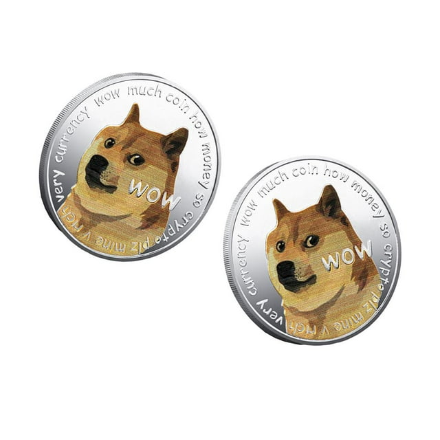 2 Uds., Monedas Conmemorativas de Perro de Plata para Niños, Adornos de Exhibición de