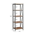thumbnail image 6 of Weston Home Eulia 69.4" H x 23.6" W Metal Etagere Bookcase, 6 of 6
