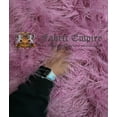thumbnail image 4 of Faux Fake CURLY Yak FUR 3.5" LONG Pile Japanese Fire Retardant Yarn 2.3oz Per Yard / Craft, Sewing Cosplay 58" Wide Sold by Continuous Yard (Dusty Rose), 4 of 8