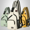 thumbnail image 2 of Women Men Small Backpack Crossbody Shoulder Chest Bag Daypack, 2 of 19