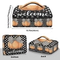 thumbnail image 3 of Iauyy Casserole Carrier for Hot Food Insulated Casserole Travel Carry Bag with Lid Food Warmer Bag for Party/Picnic,Big Pumpkin, 3 of 7