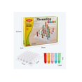 thumbnail image 4 of TIELUTT Montessori Teaching Educational Science DIY String Puzzle Stacking Kids Alphabet Board for Toddlers 2-4 Years Building Games for Toddlers 1-3 Alphabet Game Board Kids Building, 4 of 8