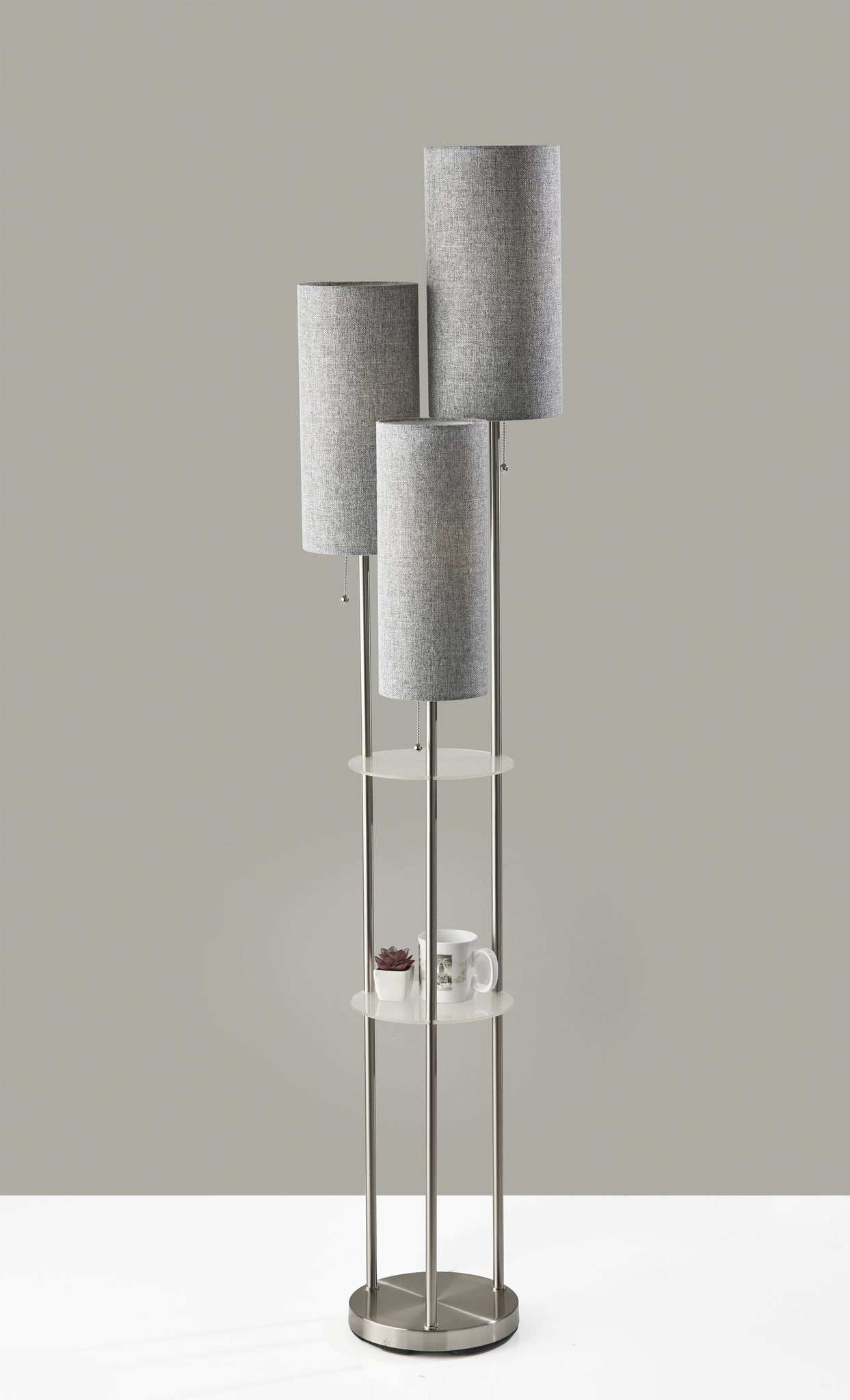 Trio Shelf Floor Lamp