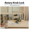 thumbnail image 3 of HOMEMAXS 2pcs Drawer Lock Tool Box Lock Replacement Rv Storage Lock Desk Lock Rv Door Latch, 3 of 8
