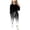 Dark Gray., variant on Agkizg 2PC Gradient Long Sleeve Top Pants Set Casual Summer Outfits (Girl's or Girl's Plus),2-Piece Set