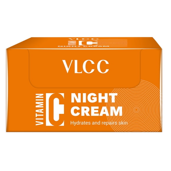 VLCC Crema de Noche con Vitamina C, Crema Facial, 50 g