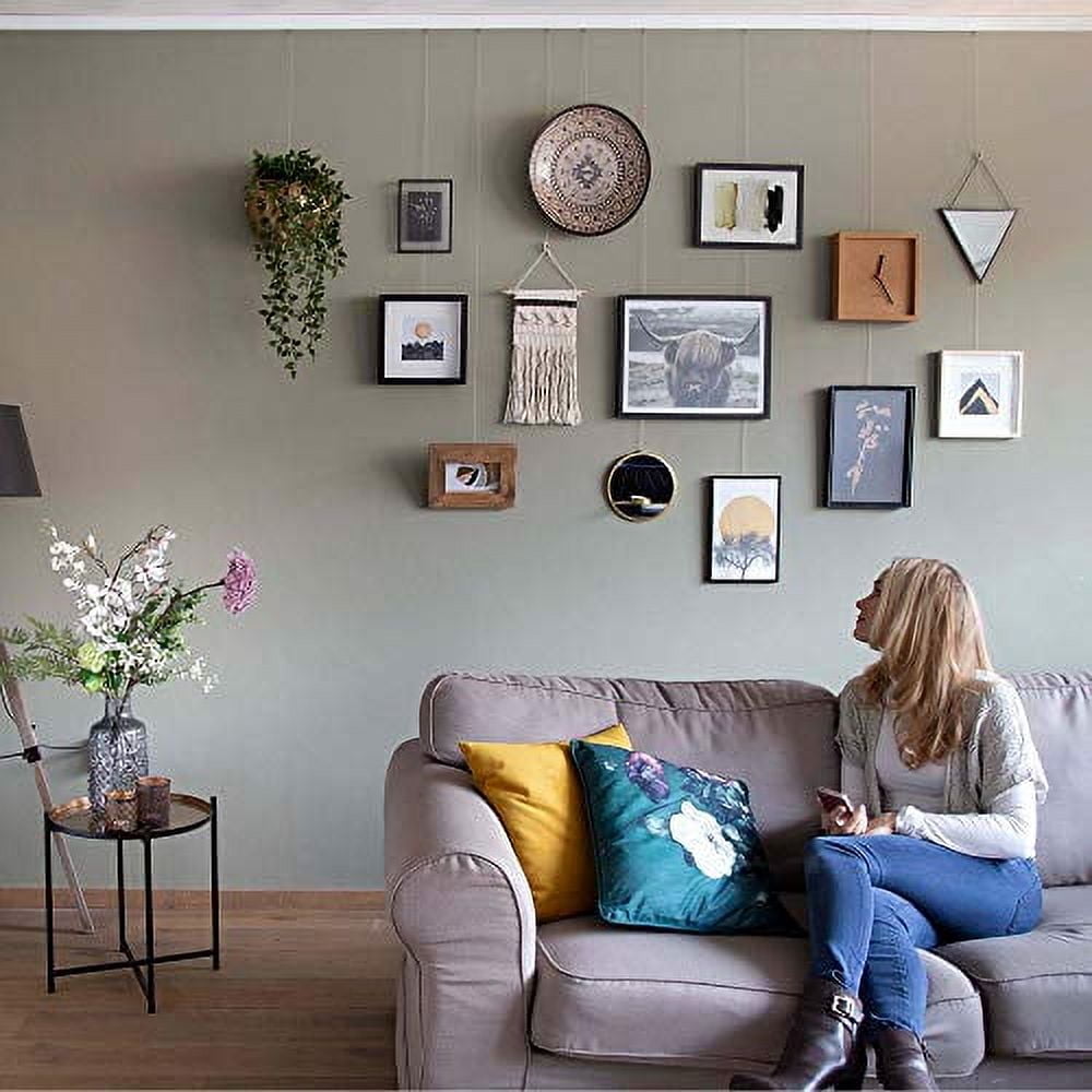 STAS Smartspring Hook for Art Display - 8 Pack - Most Cost Effective Adjustable Picture Hanging Hook - For Art Hanging Systems and Other Cable Based Picture Hanging Systems