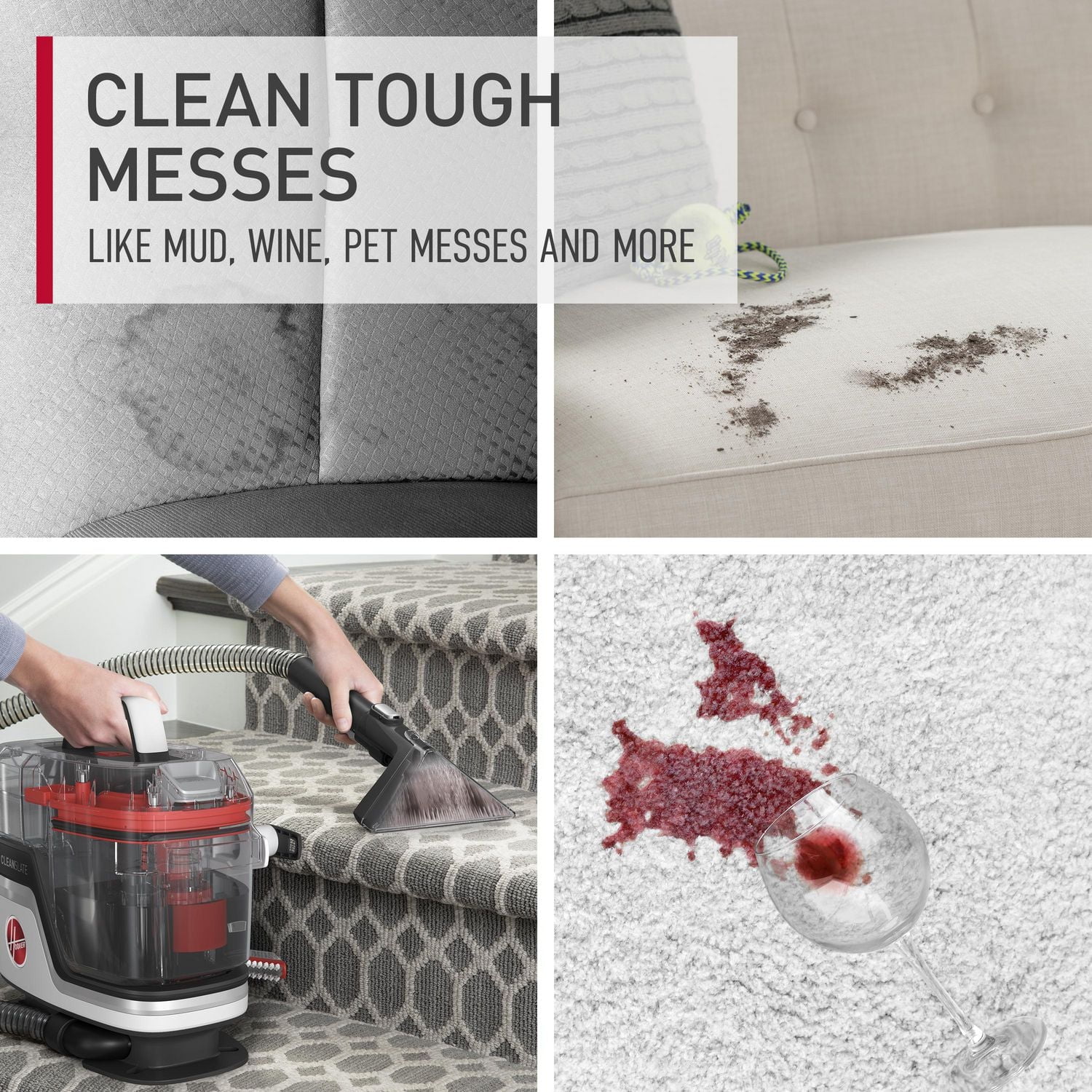 Hoover Cleanslate Pet Carpet & Upholstery Spot Cleaner