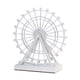 thumbnail image 2 of Figura Rueda Estatua Escultura Artesanía Modelo Rueda para Escritorio Cafetería Bar Turismo Blanco, 2 of 9