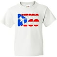 thumbnail image 3 of Inktastic Puerto Rico Flag in Text Youth T-Shirt, 3 of 5