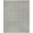 thumbnail image 4 of SAFAVIEH Beach House Wyon Medallion Indoor/Outdoor Area Rug Cream/Blue, 6'7" x 6'7" Square, 4 of 9