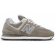 thumbnail image 1 of Size 10.5 - New Balance 574 Core Grey White W, 1 of 6
