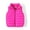 Hot Pink, variant on DGXTA Down Puffer Vest for Boy Girls Lightweight Water-Resistant Winter Jacket Outwear Kids Fall Sleeveless Coats