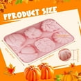 thumbnail image 6 of 2Pcs 3D Pumpkin Silicone Mold Fall Silicone Mold Halloween Thanksgiving Fall Candy Mold Autumn Maple Leaf Acornshape Chocolate Candy Cake Pan Baking Tray Molds for Cake Decoration upcake Toppers, 6 of 8