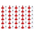 thumbnail image 1 of Traffic Cones Toys, Red White 60 Pcs Mini Traffic Signs Plastic Lightweight Lifelike  For Remote Control Car Competition, 1 of 8