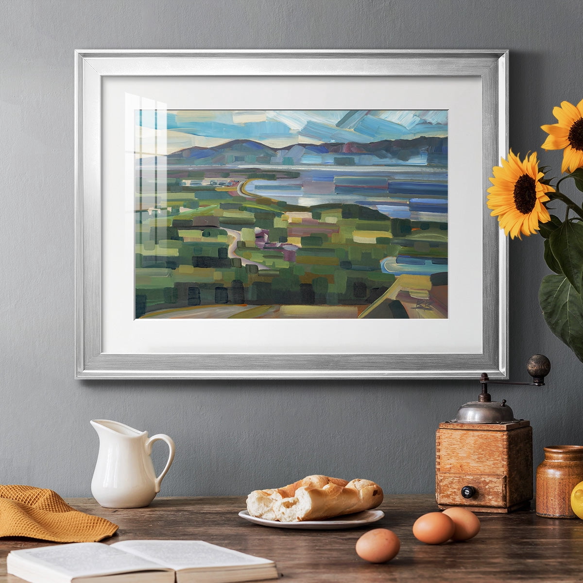 View From Goose Park Premium Framed Print - Ready to Hang