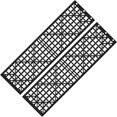 Car Tire Snow Grabber Mats Set of 2 by Stalwart