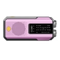 thumbnail image 3 of Manivela Emergencia Radio Carga Solar Tipo C Meteorológica AM/FM/WB() Verde, 3 of 9