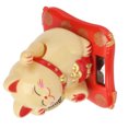thumbnail image 4 of Gatos de la suerte del feng shui Gato de bienvenida gato chino de la suerte Gato de la suerte alimentado por energía solar con brazo agitador que hace señas Gato de la riqueza ANGGREK Otros, 4 of 8