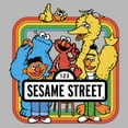 thumbnail image 2 of Women's Sesame Street Rainbow Box Group Portrait  Graphic T-Shirt, 2 of 4