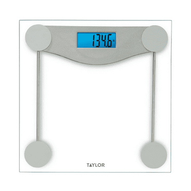 Digital Glass & Metal Bathroom Scale