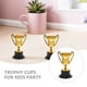 thumbnail image 3 of 12 mini trofeos: copas de trofeo pequeñas de plástico, decoraciones para fiestas infantiles, premios, concursos y recompensas., 3 of 7