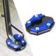 thumbnail image 1 of Almohadilla de soporte para pies de motocicleta de aleación de aluminio | Cojín de asiento antideslizante ampliado | Pedal universal para soporte lateral para motocicletas y bicicletas | Duradero y, 1 of 6