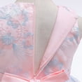 thumbnail image 4 of B91xZ Robe Printemps Été pour Filles Robe Décontractée en Coton Robe Trapèze, Rose 2-3 Ans, 4 of 5