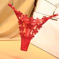 thumbnail image 2 of kamemir Women's Panties Junior’s Micro Thong Underwear (RD2,One Size), 2 of 3