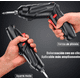 thumbnail image 5 of Desarmador eléctrico recargable PRODOTTY con 30 puntas brocas extensor y estuche, 5 of 7