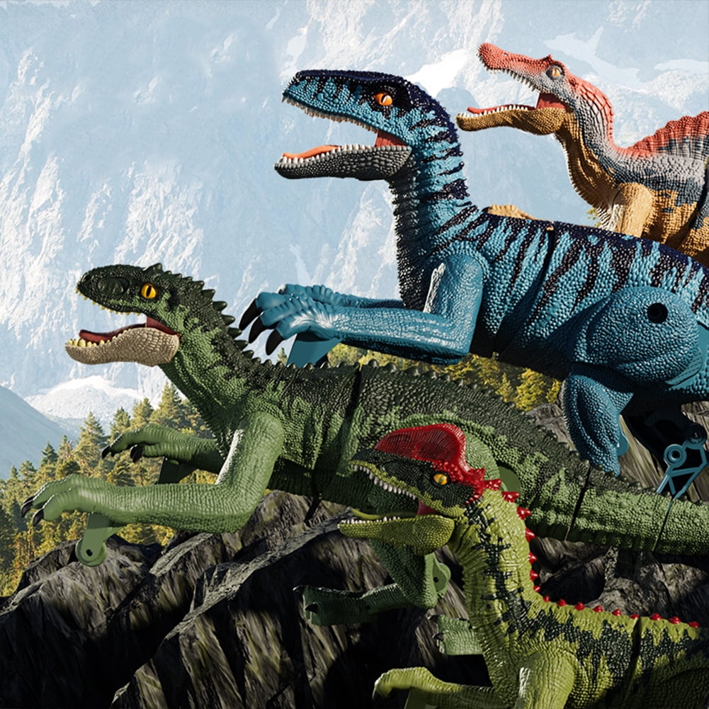 Esaierr Toddler Baby Toys Remote Control Dinosaur Toys for Kids Dinosaur Imitates Toys Electric Mini Simulation Sound Light Dragon Dinosaurs Toys for 3-6Y