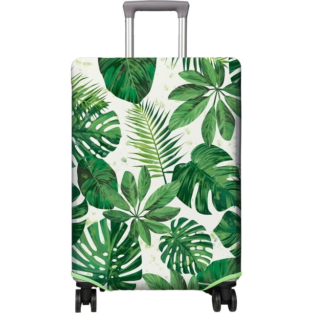 Travel Luggage Cover Suitcase Protector Fits 18-32 Inch Luggage Wheel Covers Patterned Travel Related Items Flower Luggage Protector Elastic Luggage Anti-scratch Suitcase Cover XL