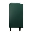 thumbnail image 4 of 55" Living Room Pantry Cabinet, With 2 Drawers & Glass Doors, Modern Kitchen Storage Buffet,, 4 of 7