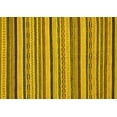 thumbnail image 1 of Ahgly Company Machine Washable Indoor Rectangle Abstract Yellow Modern Area Rugs, 3' x 5', 1 of 4