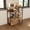 Brown, variant on 5-Tier Farmhouse Bakers Rack w/ Cabinet, Microwave Stand, Coffee Bar & Kitchen Storage