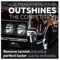 DuraCoating Blue Premium Metal Polish for Brilliant Finishing, 32 oz
