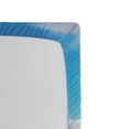 thumbnail image 3 of Ambesonne Nautical Fitted Sheet, Ship Wreck Landscape, Twin XL Size, Blue White, 3 of 3