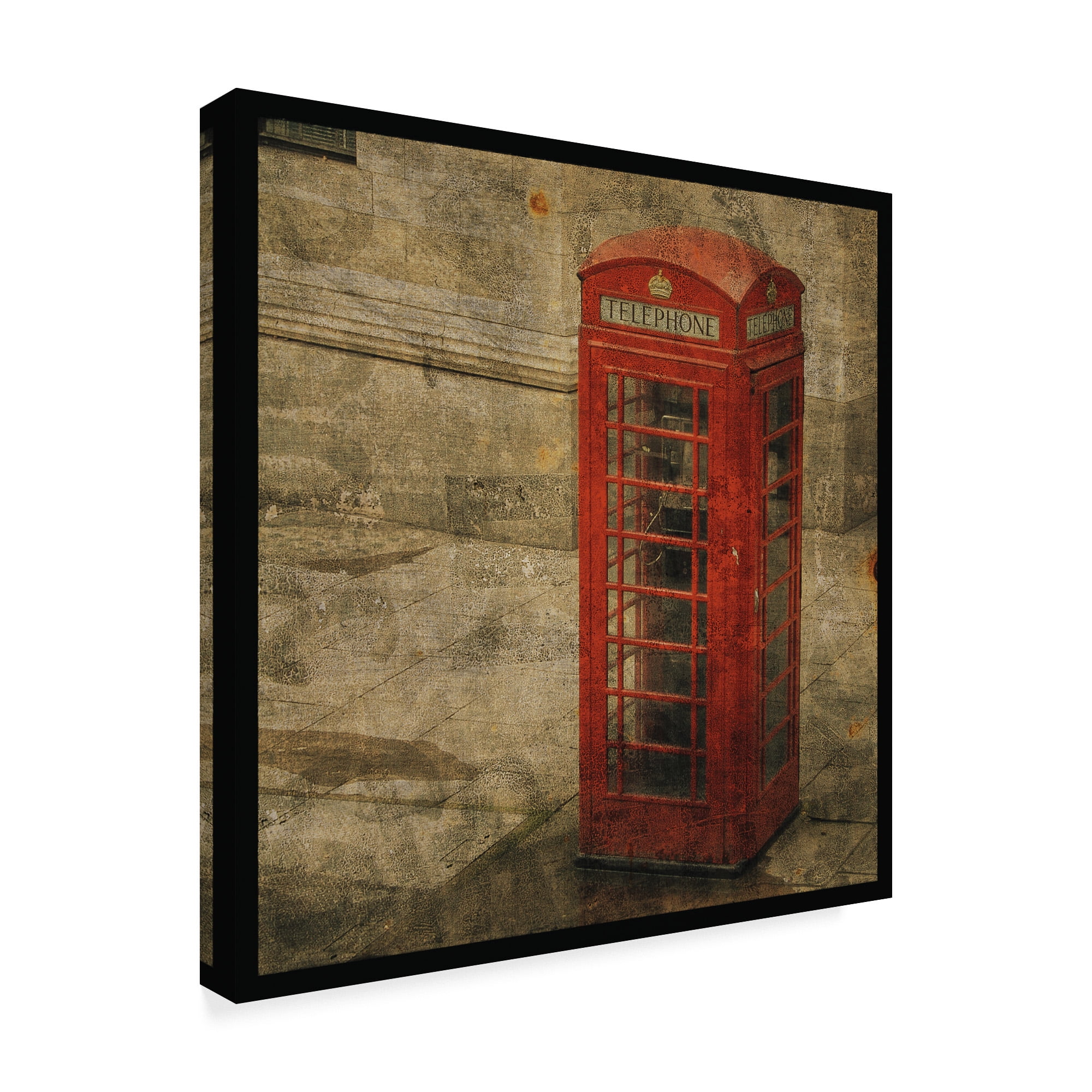 Trademark Fine Art 'London Calling' Canvas Art by John W. Golden