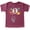Vintage Burgundy Shirt, variant on Olive Loves Apple 1st Birthday Rocket Astronaut Themed T-Shirts with Moon Balloon and Planets for Boys and Girls Vintage Royal Shirt 18 Months
