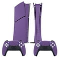 thumbnail image 2 of Skin Sticker for PS5 Slim / Pro / Standard Disc / Digital Edition Console and Controllers Decals for PlayStation 5 Dark Lavender, 2 of 5