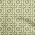 thumbnail image 1 of oneOone Cotton Jersey Lime Green Fabric Asian Traditional Block Fabric For Sewing Printed Craft Fabric By The Yard 58 Inch Wide, 1 of 4