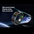 thumbnail image 4 of Bague Intelligente de Suivi de Condition Physique, Bague Intelligente Portable 5ATM Résistante à la Pluie Noire Multiples Modes Sportifs pour Femmes pour la Course Type 8,Type 9,Type 10,Type 11,Type 12, 4 of 7